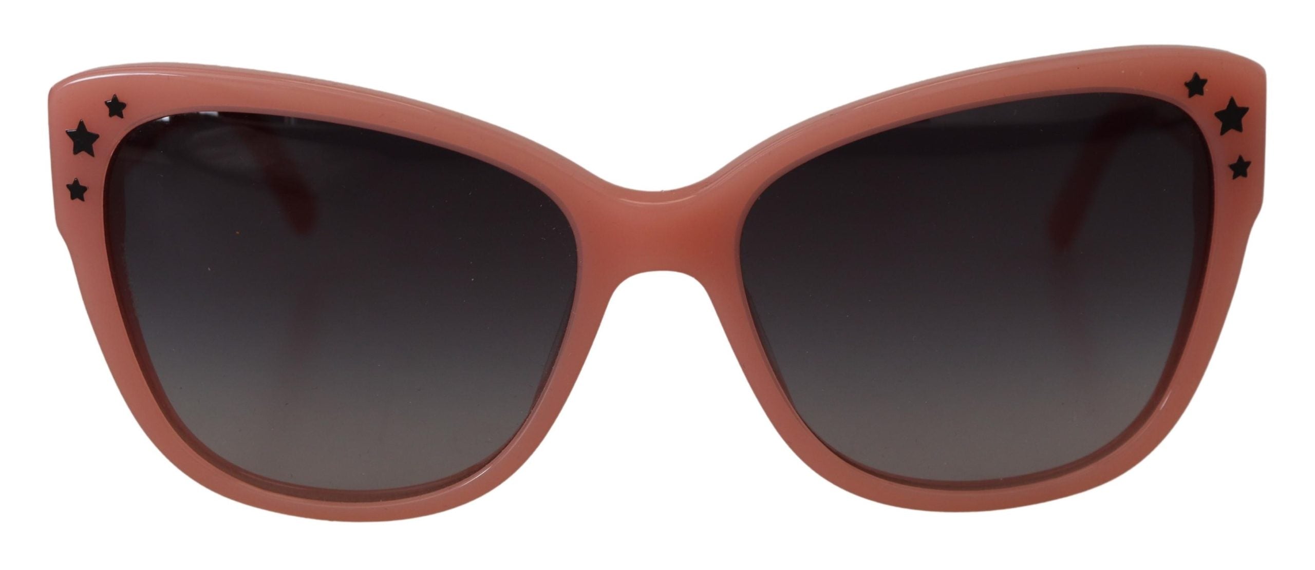 Dolce & Gabbana Rosa Acetat Rahmen Sterne Verschönerung DG4124 Sonnenbrille