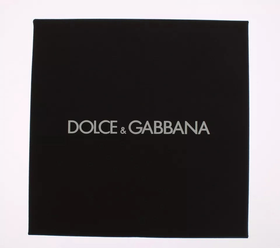 Dolce & Gabbana Grünes Leder-Mauspad