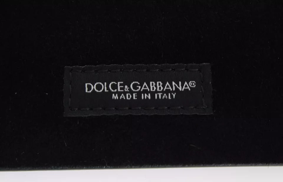 Dolce & Gabbana Grünes Leder-Mauspad