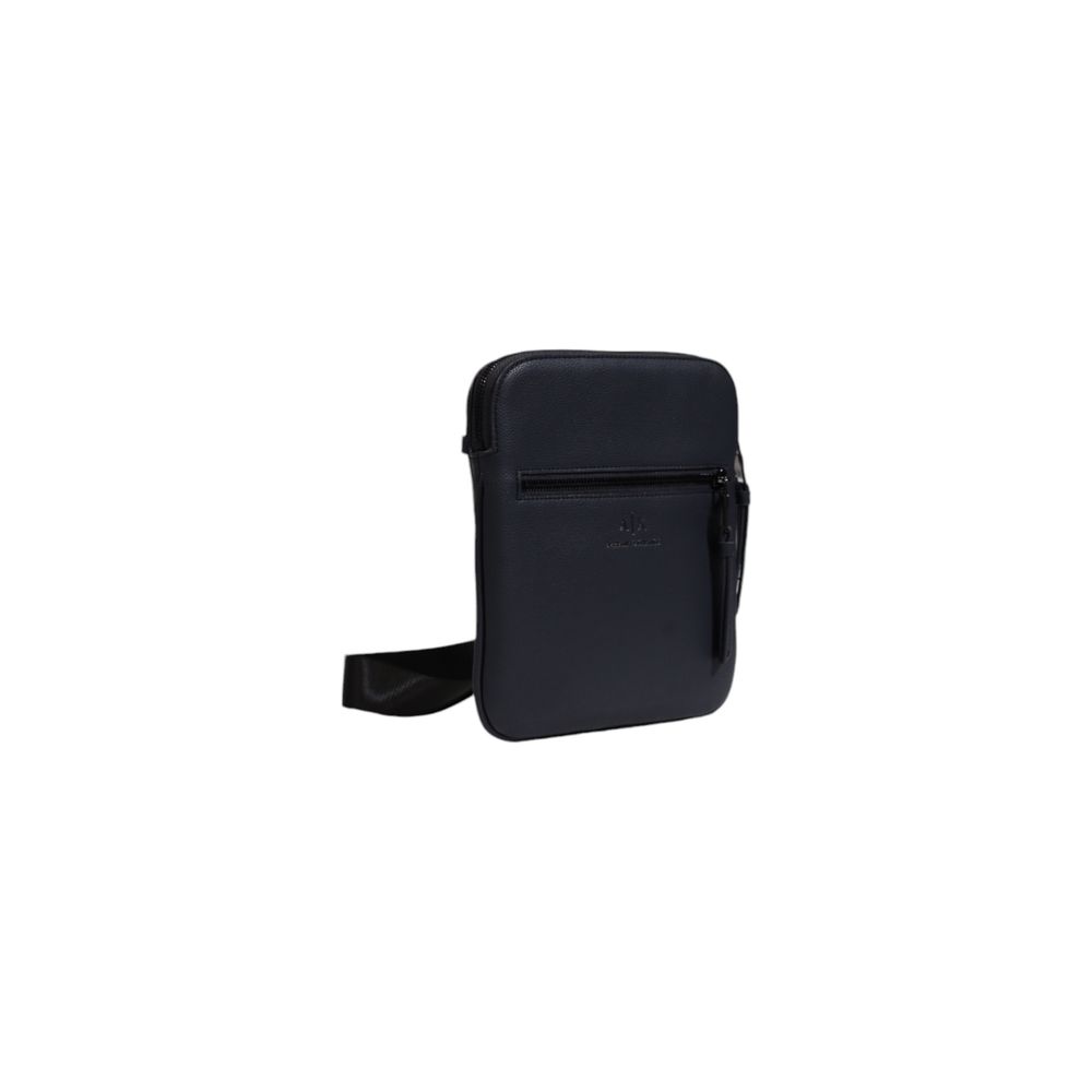 Armani Exchange Blaue Polyester-Messenger-Tasche