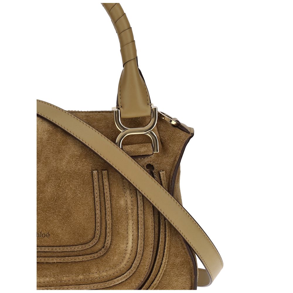Chloé Kleine Wildleder-Umhängetasche