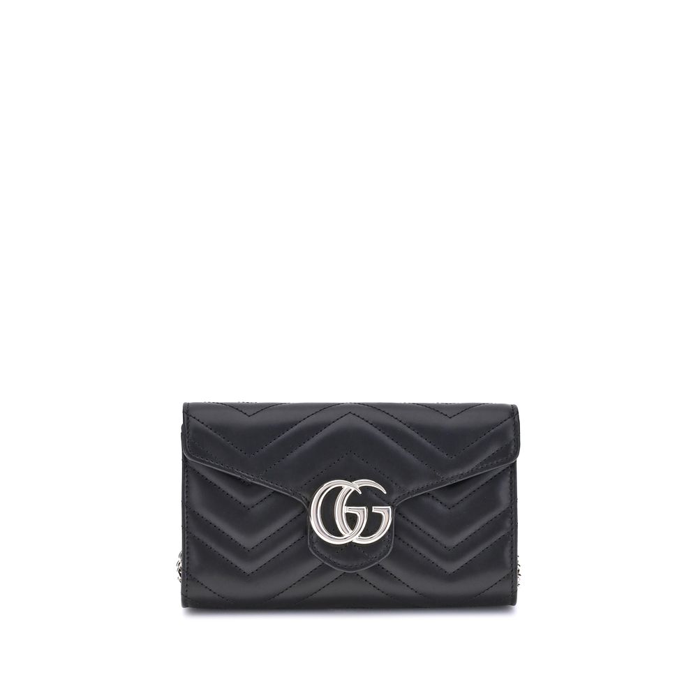 Gucci GG Marmont Geldbörse mit Kette