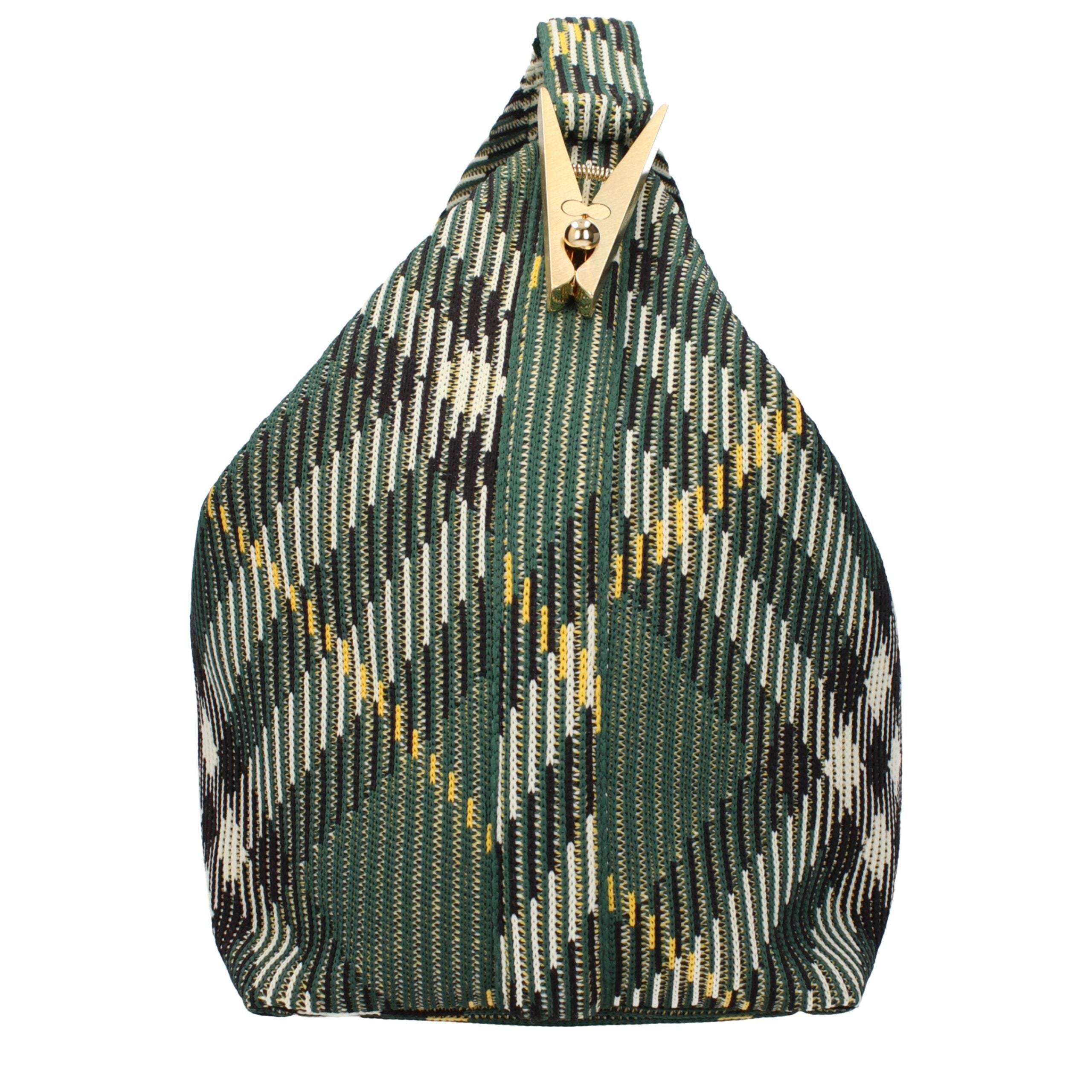 Burberry Grüne Stoffhandtaschen