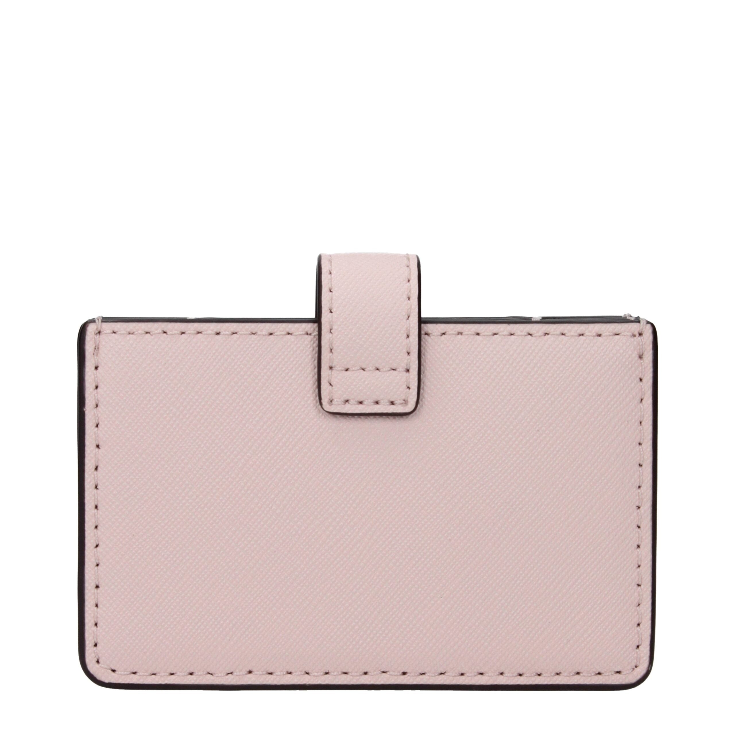 Michael Kors Rosa Leder-Kartenhalter