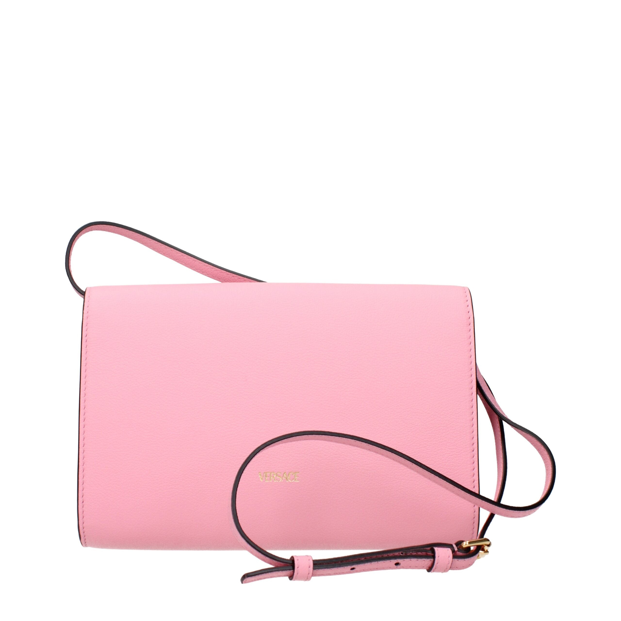 Versace Rosa Leder-Kupplungstaschen