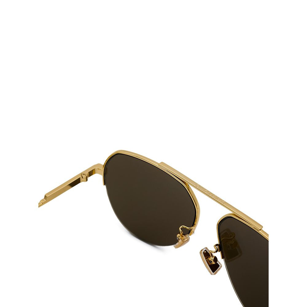 Bottega Veneta Goldmetall-Sonnenbrille
