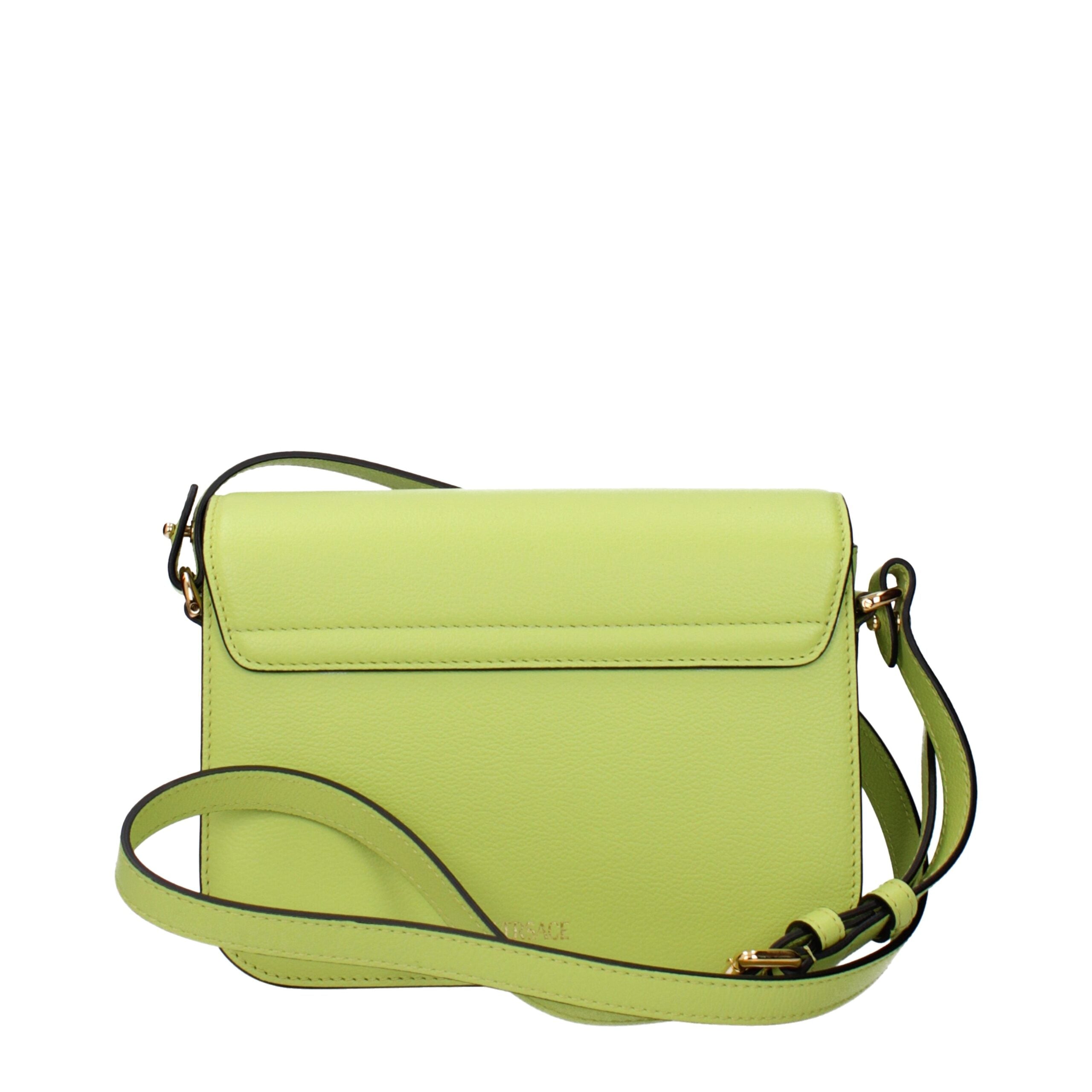 Versace Grüne Leder-Crossbody-Taschen