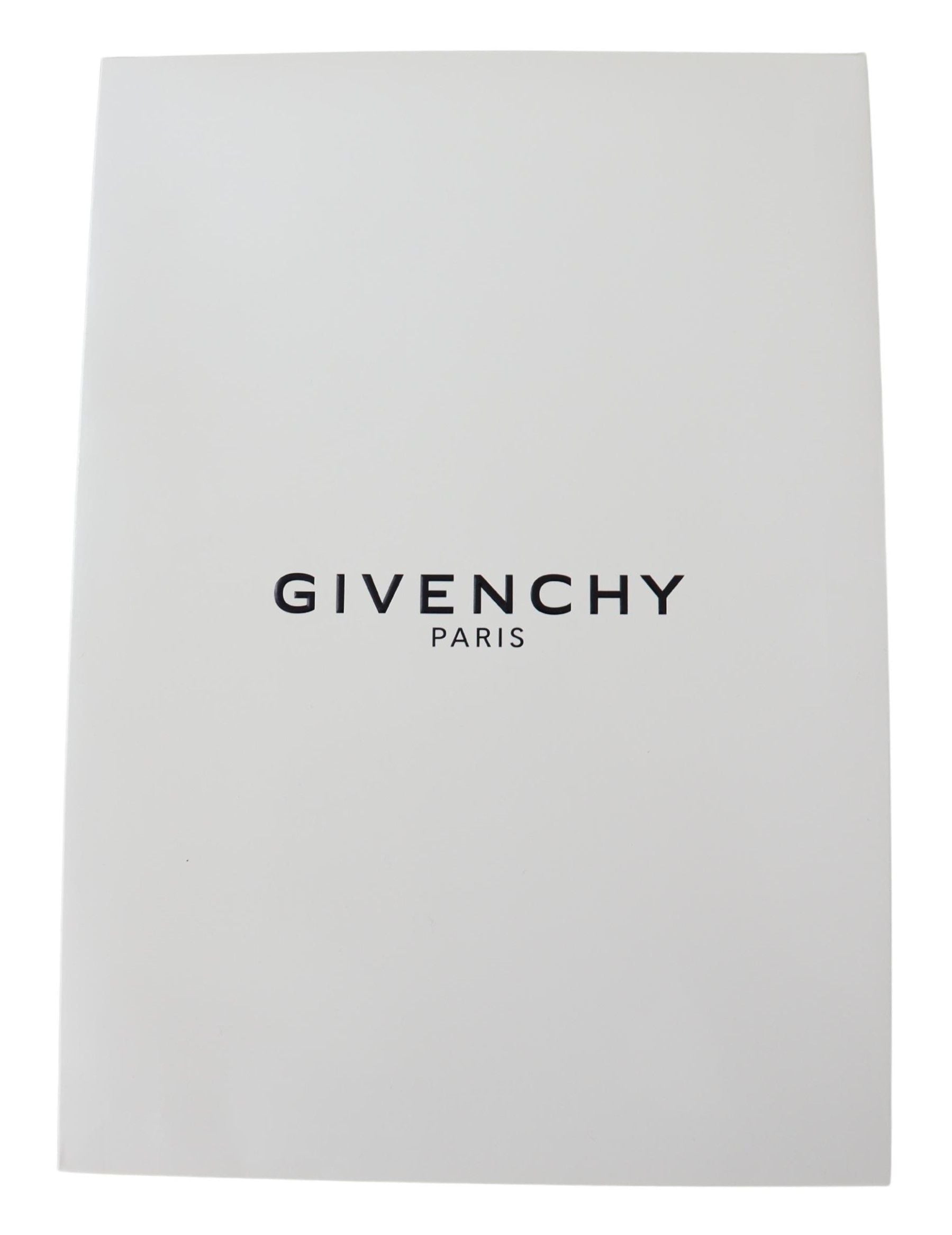 Givenchy Rot Schwarz Wolle Unisex Winter Warm Schal Wrap Shawl