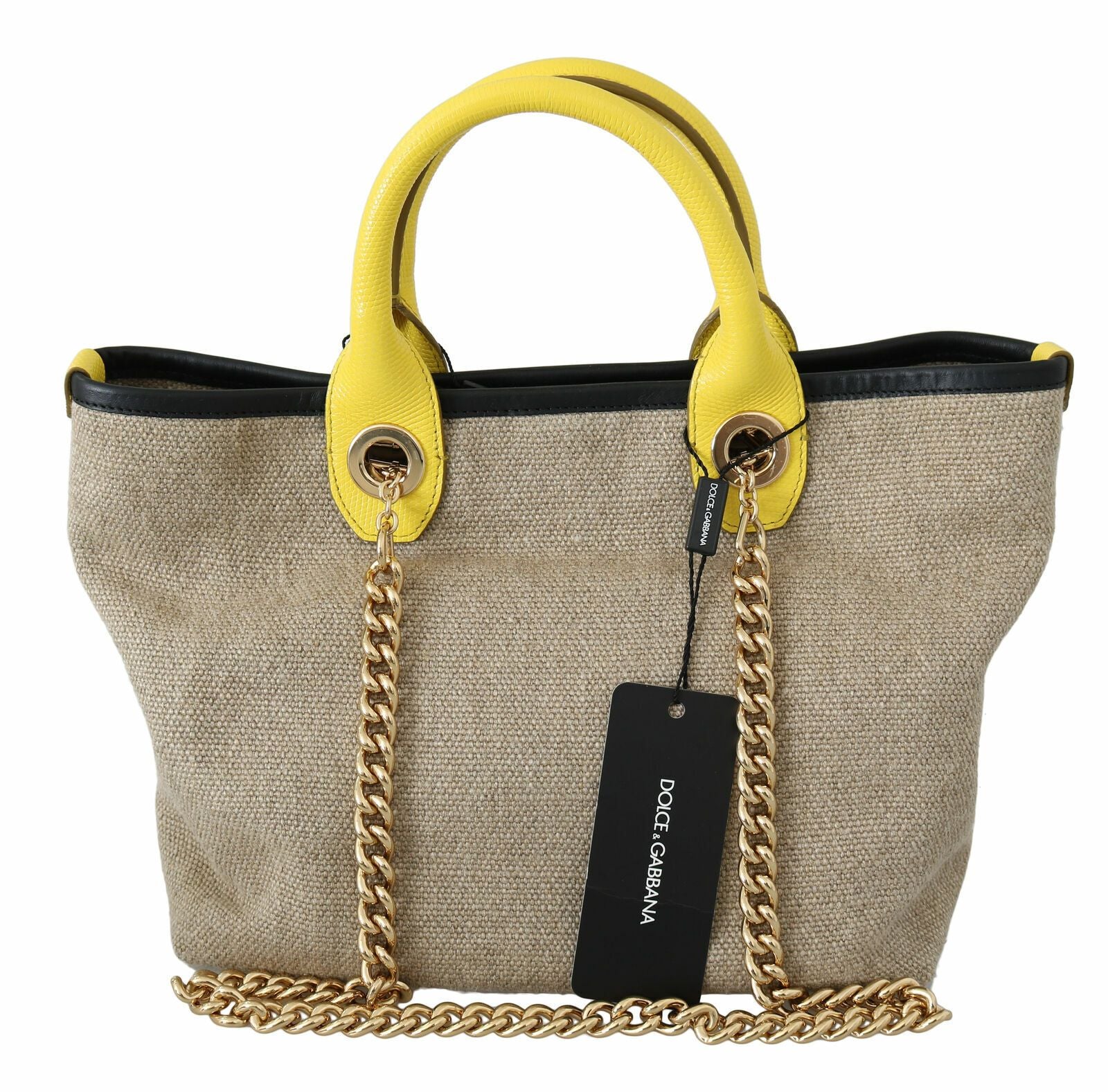 Dolce & Gabbana Beige Tote Bag