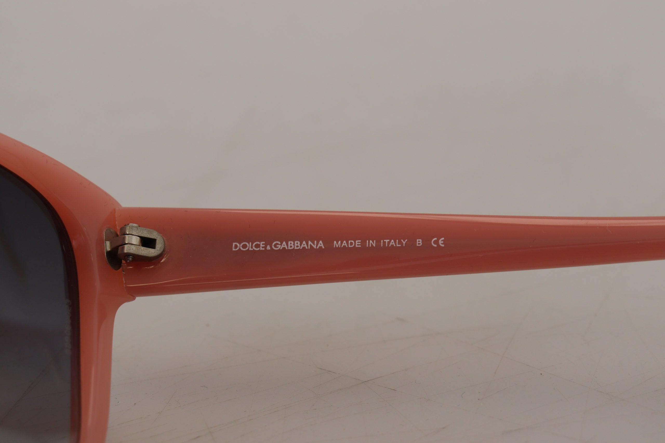 Dolce & Gabbana Rosa Acetat Rahmen Sterne Verschönerung DG4124 Sonnenbrille