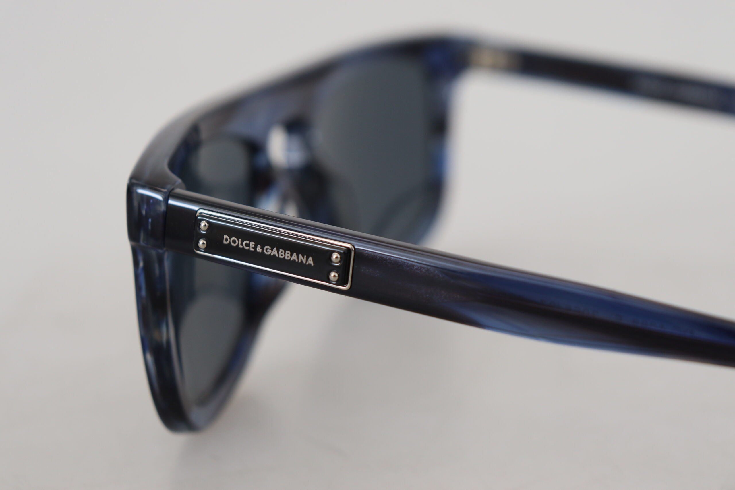 Dolce & Gabbana Blau DG4288 Acetat Vollrand-Sonnenbrille