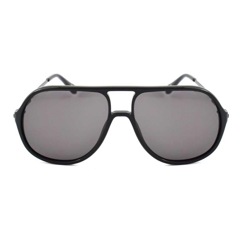 Zadig & Voltaire Schwarze Acetat-Sonnenbrille