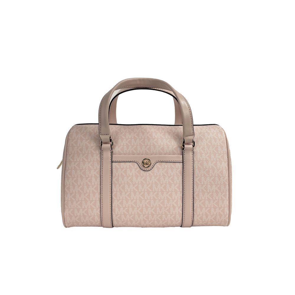 Michael Kors Rosa Pvc und Leder Umhängetasche