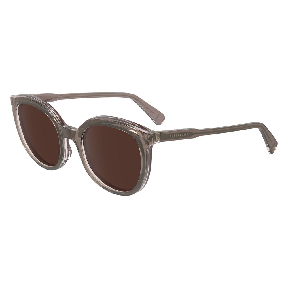 Longchamp Lila Acetat-Sonnenbrille