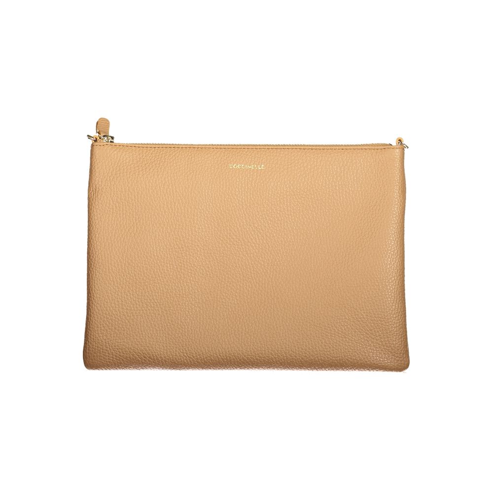 Coccinelle Braune Lederhandtasche