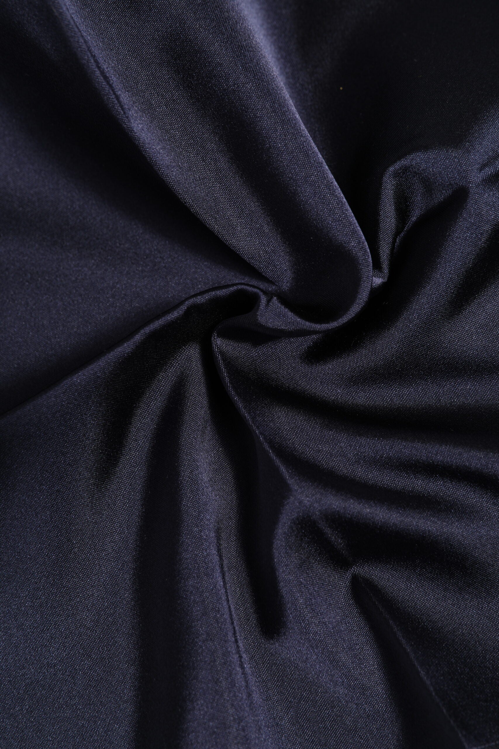 Dolce & Gabbana Dunkelblauer Seidenschal Quadratisch Herren Foulard