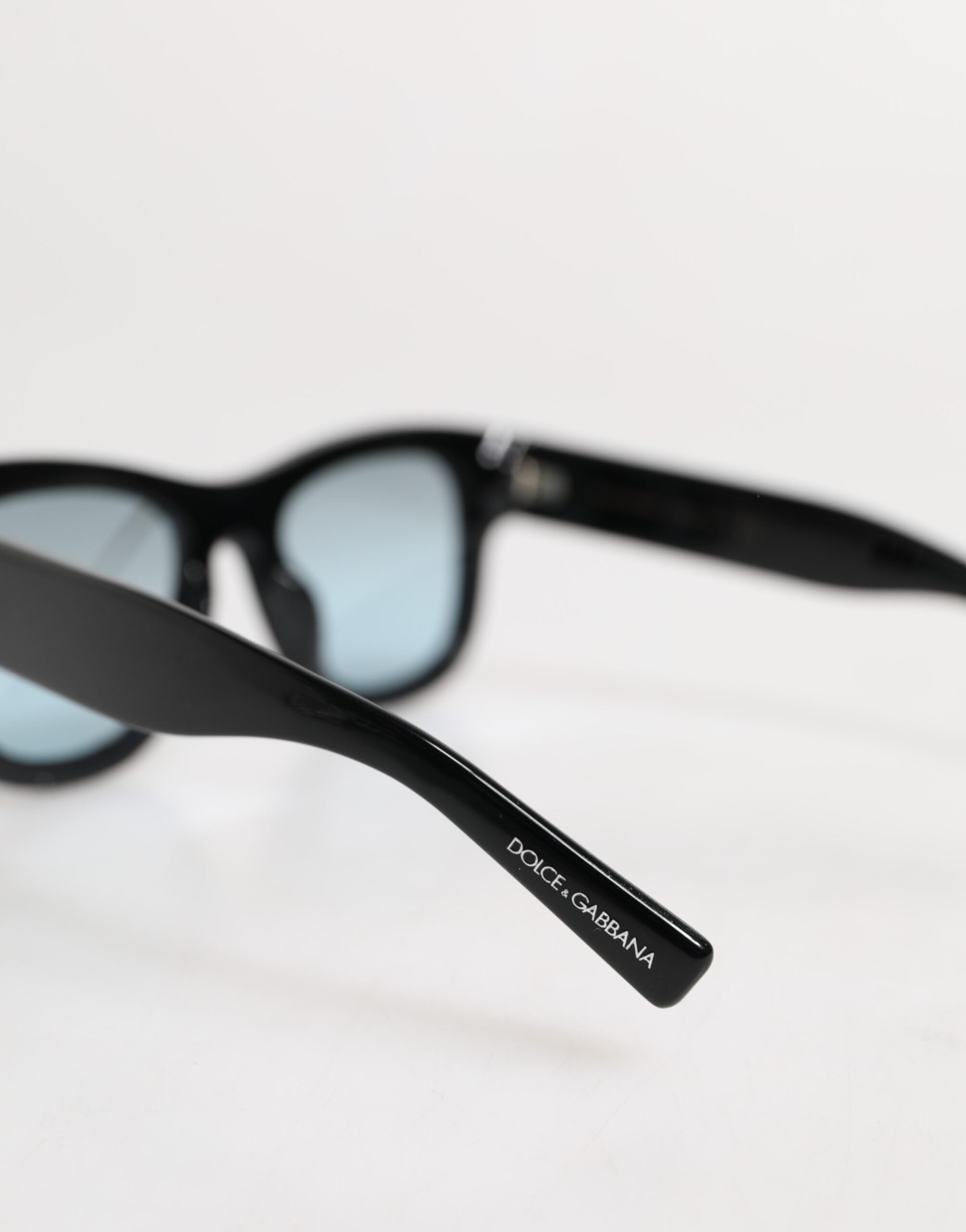 Dolce & Gabbana Blau schwarz marmoriert Metall DG2215K Eyewear Sonnenbrillen