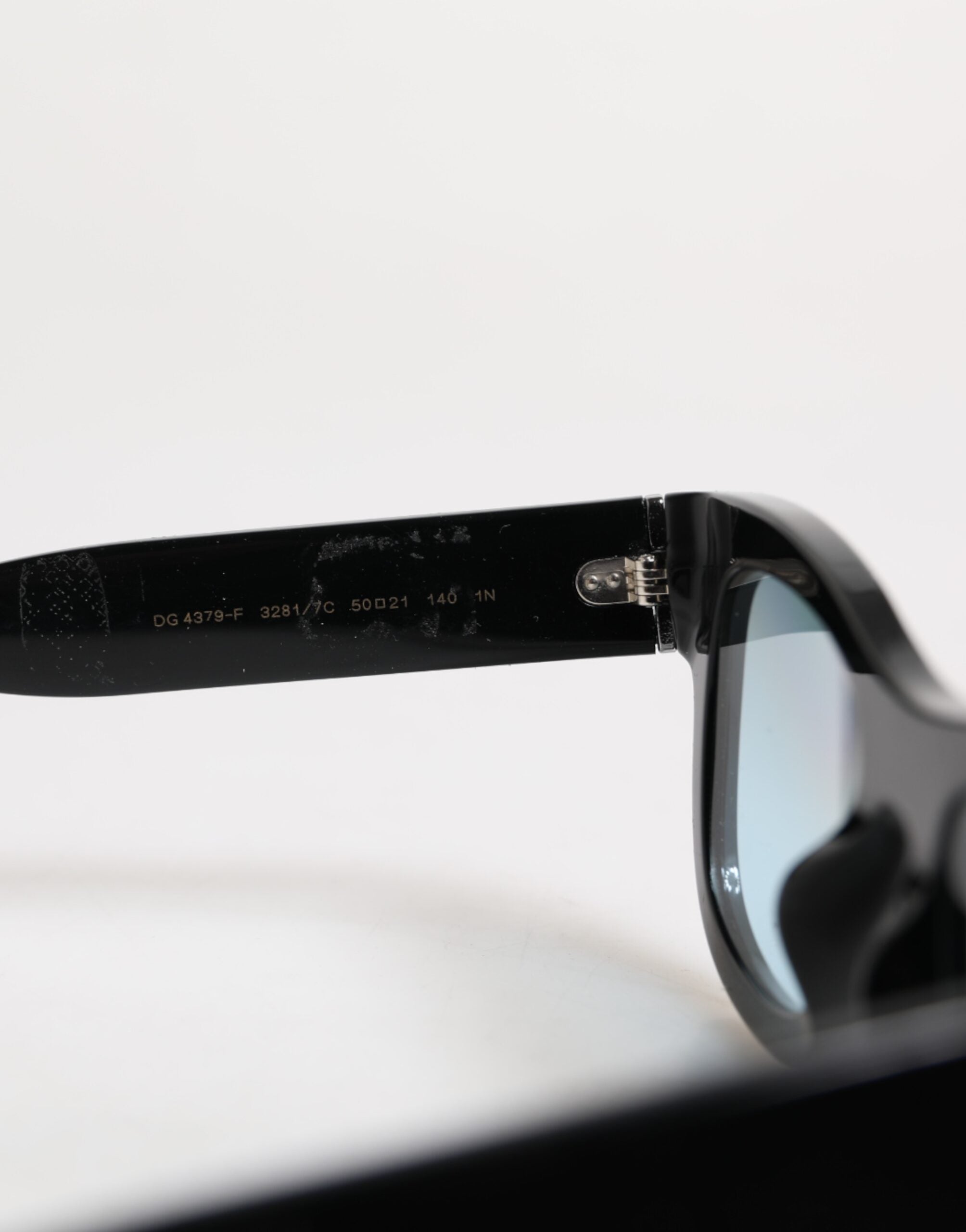 Dolce & Gabbana Blau schwarz marmoriert Metall DG2215K Eyewear Sonnenbrillen