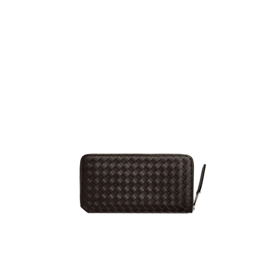 Bottega Veneta Intrecciato Brieftasche mit Reißverschluss