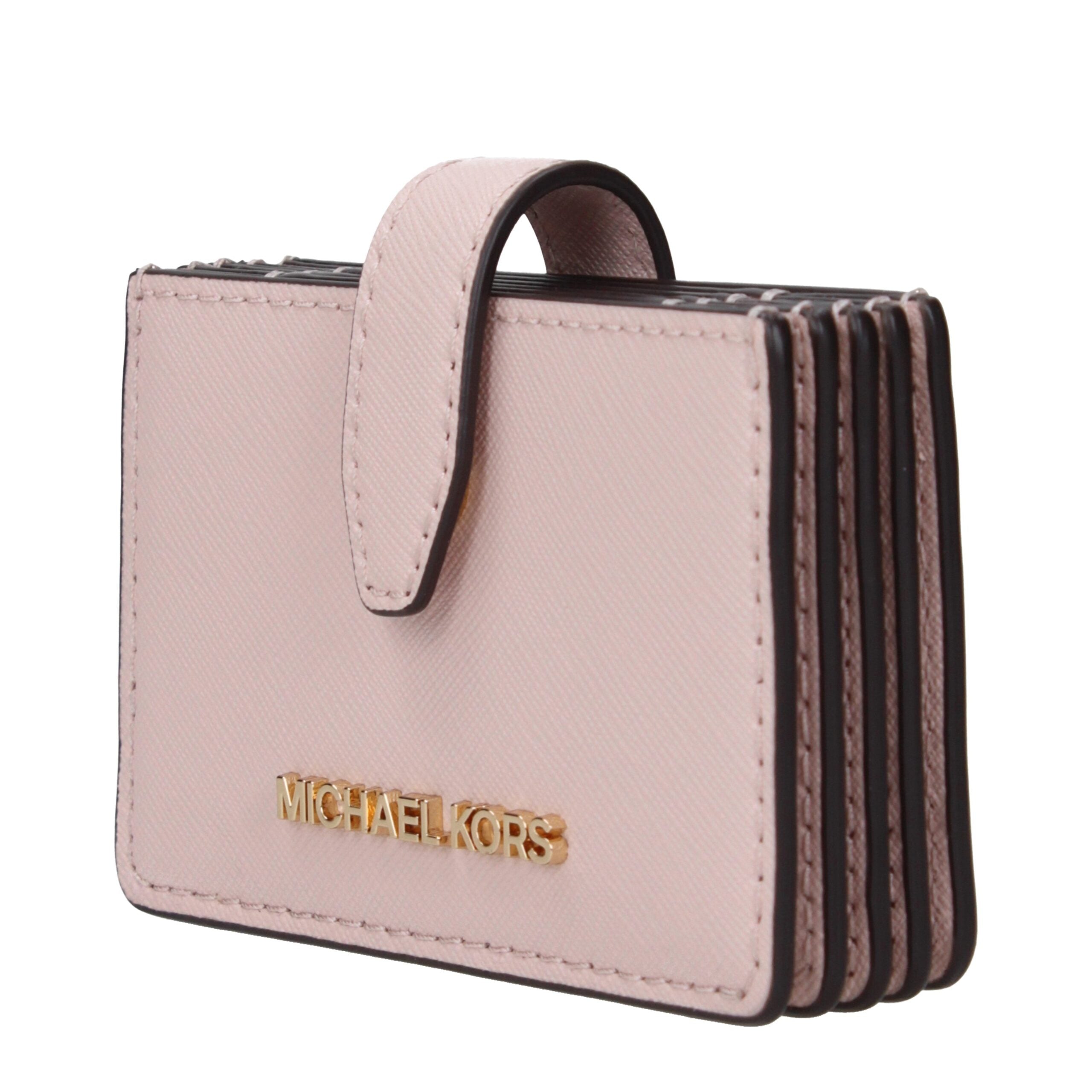 Michael Kors Rosa Leder-Kartenhalter