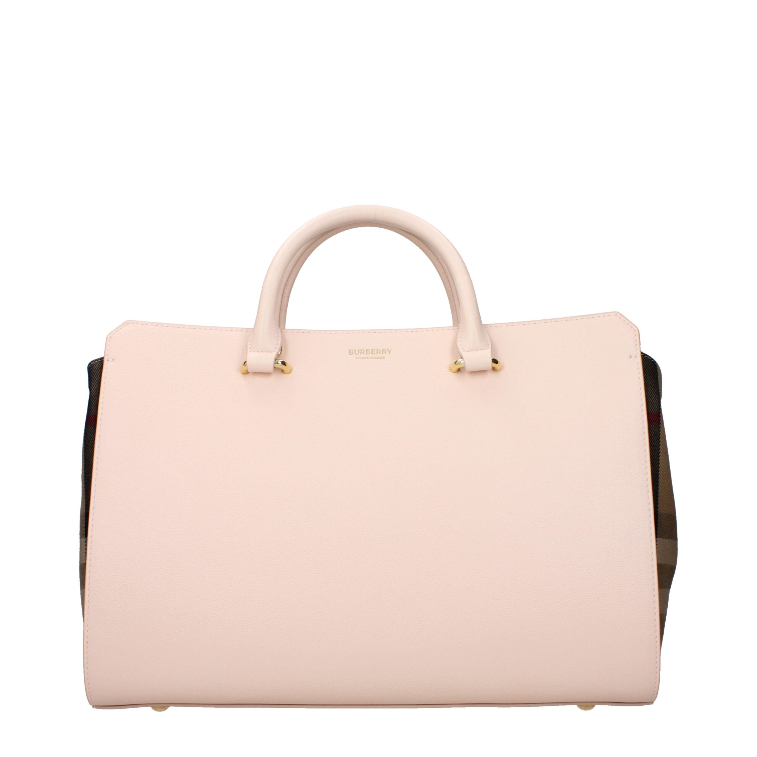 Burberry Rosa Lederhandtaschen