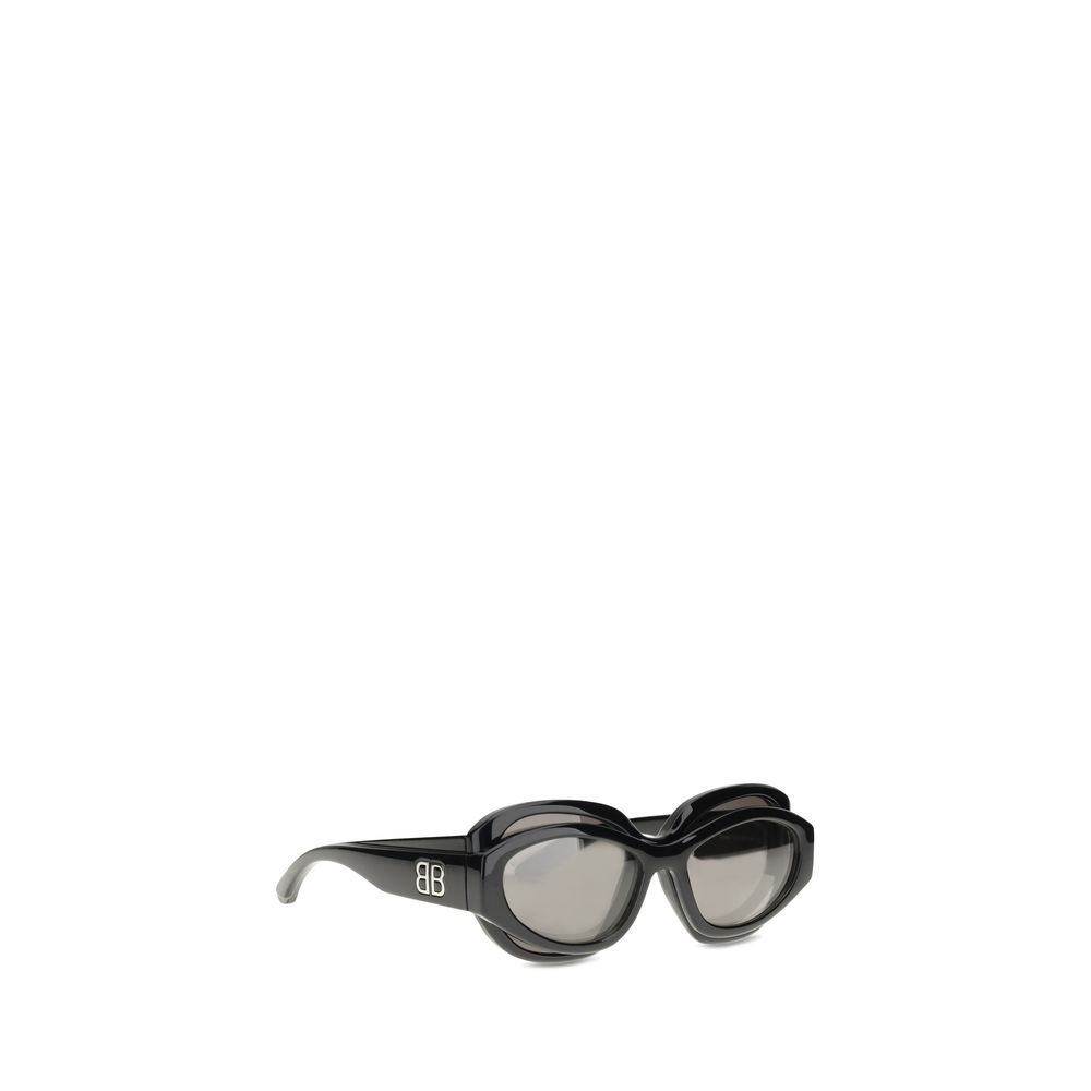 Balenciaga Superbusy Runde Sonnenbrille