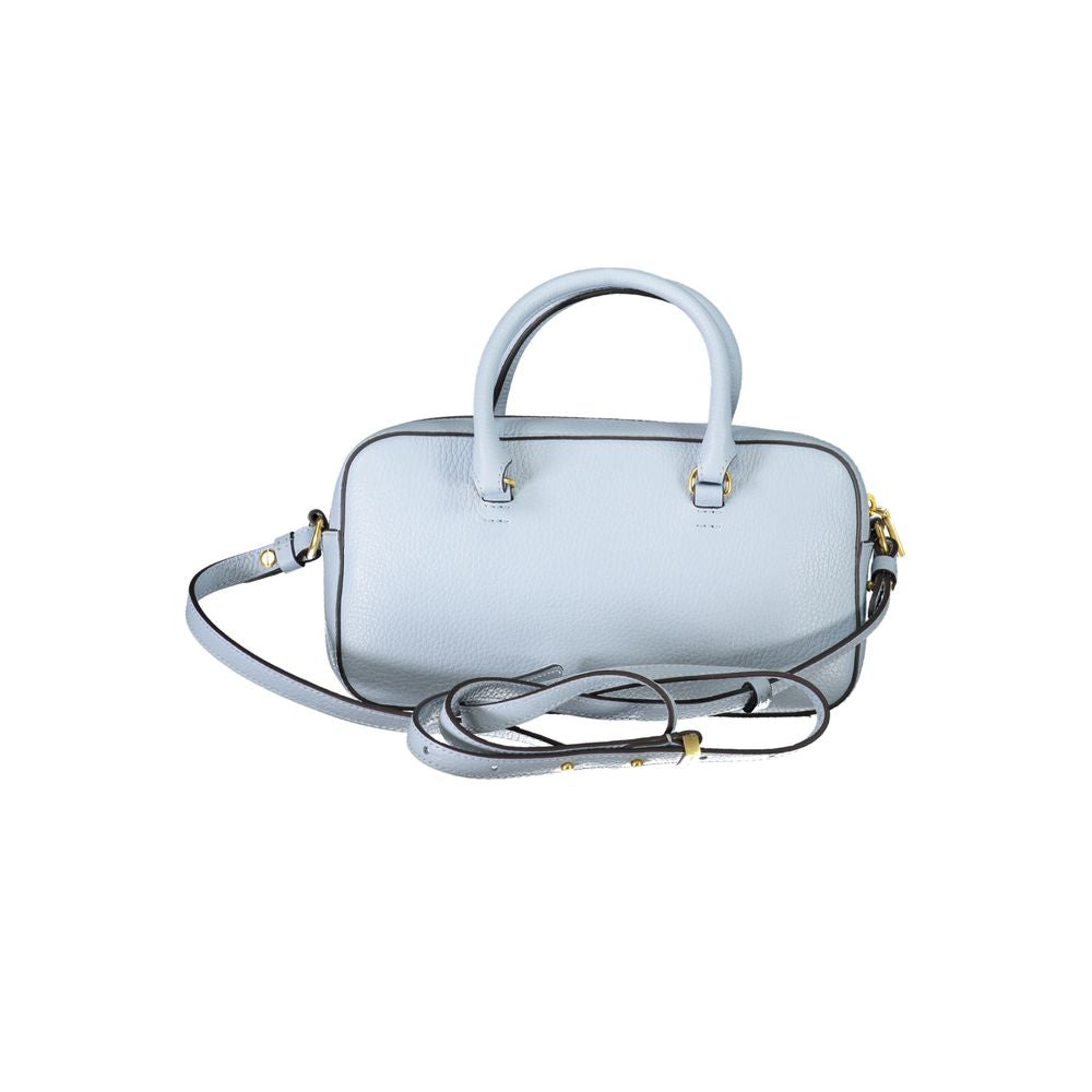 Coccinelle Blaue Lederhandtasche