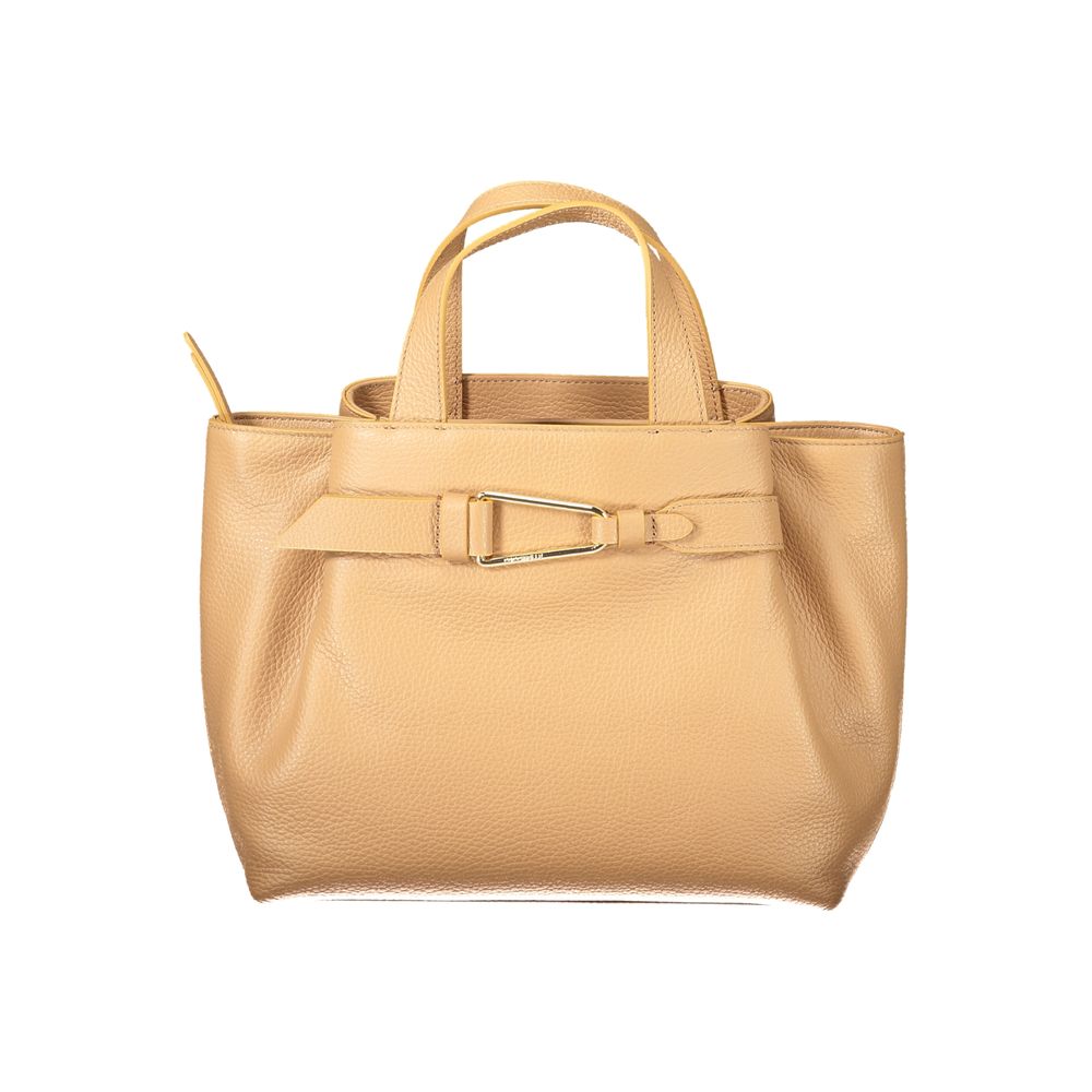 Coccinelle Braune Lederhandtasche