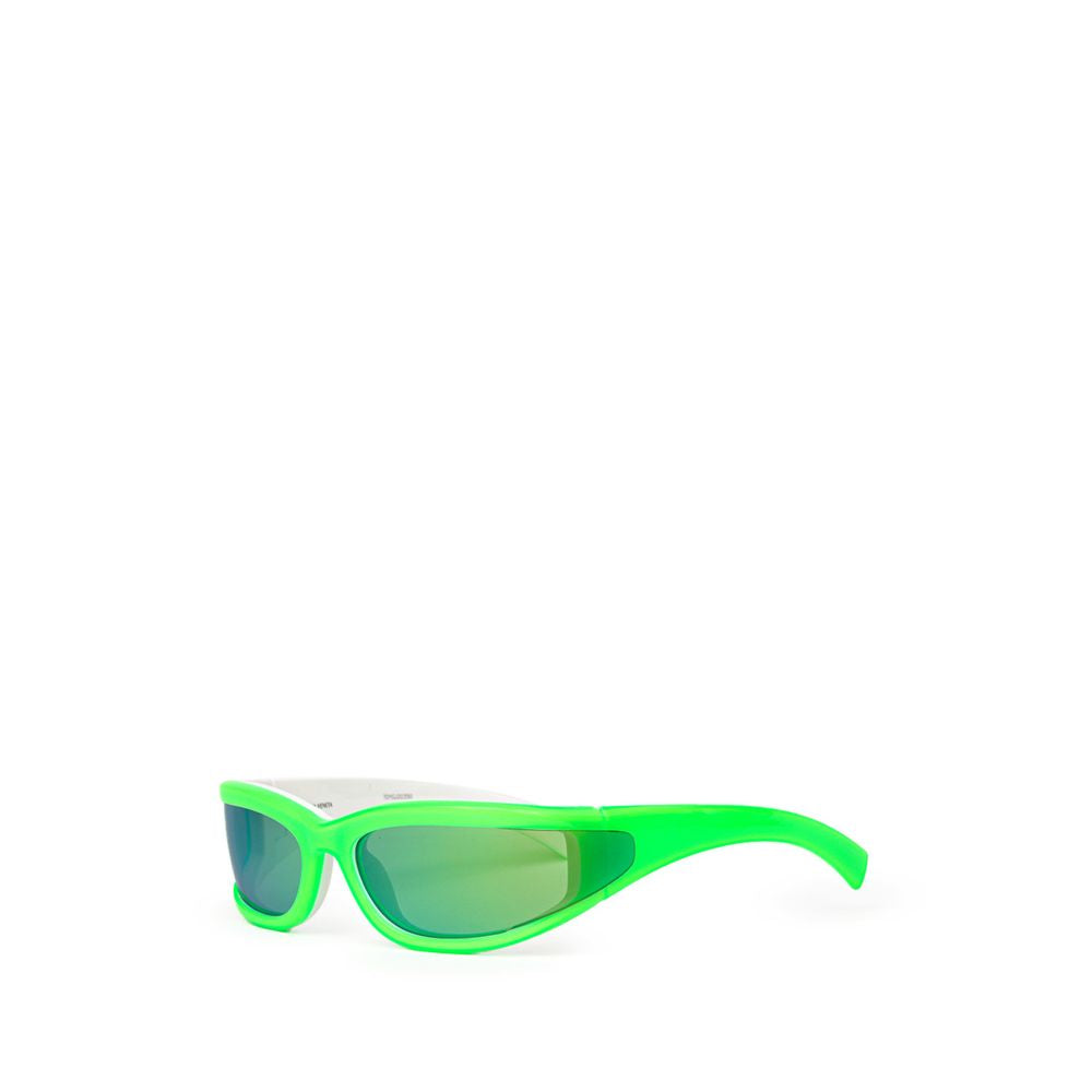 Bottega Veneta Grüne Acetat-Sonnenbrille