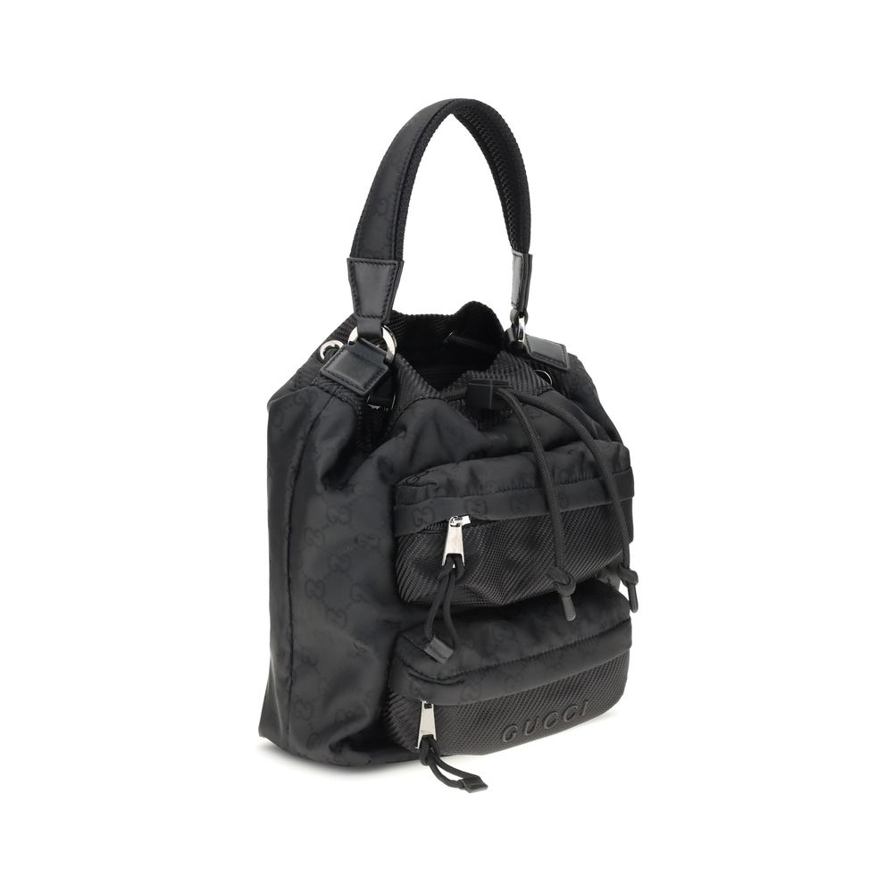 Gucci Nylon-Eimertasche