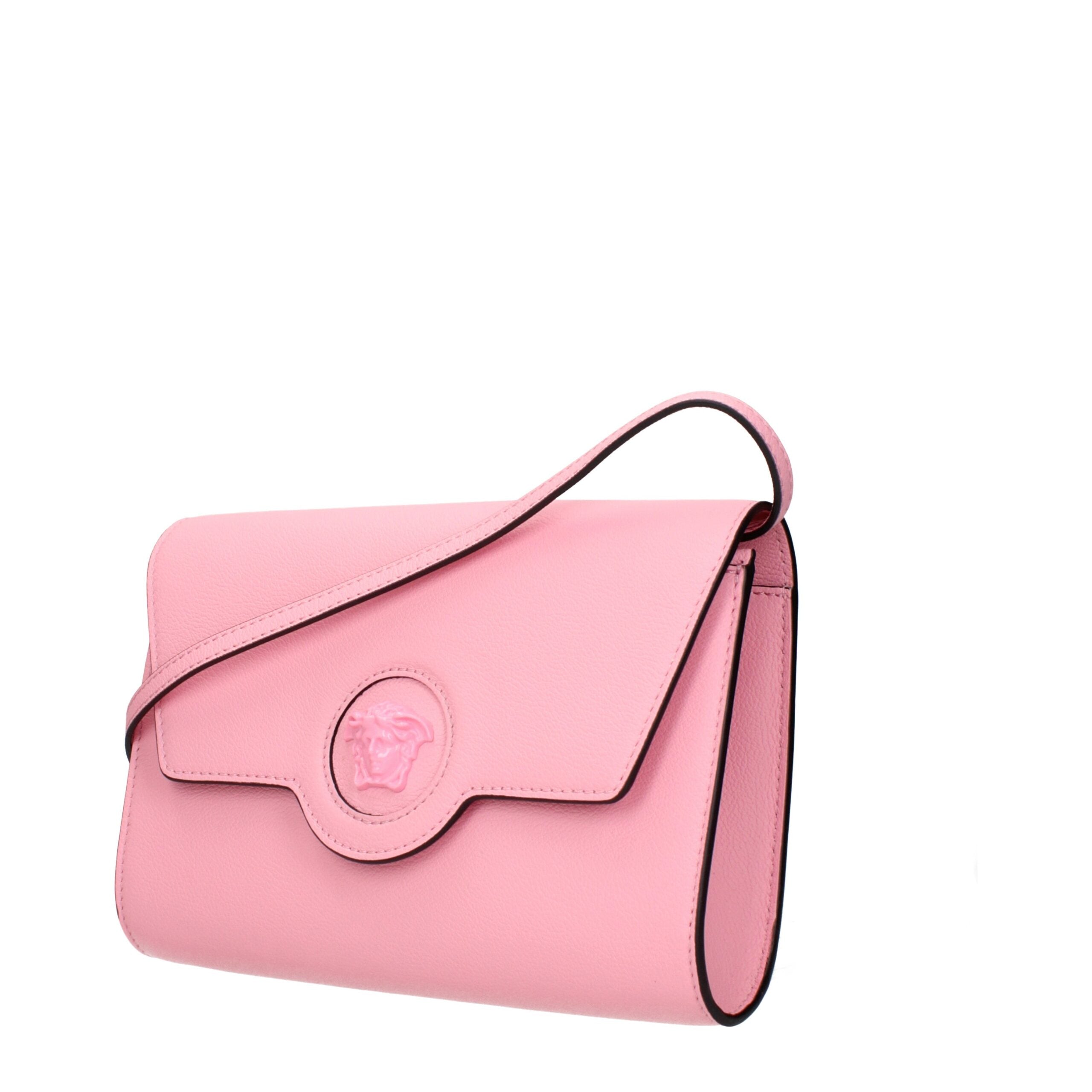 Versace Rosa Leder-Kupplungstaschen