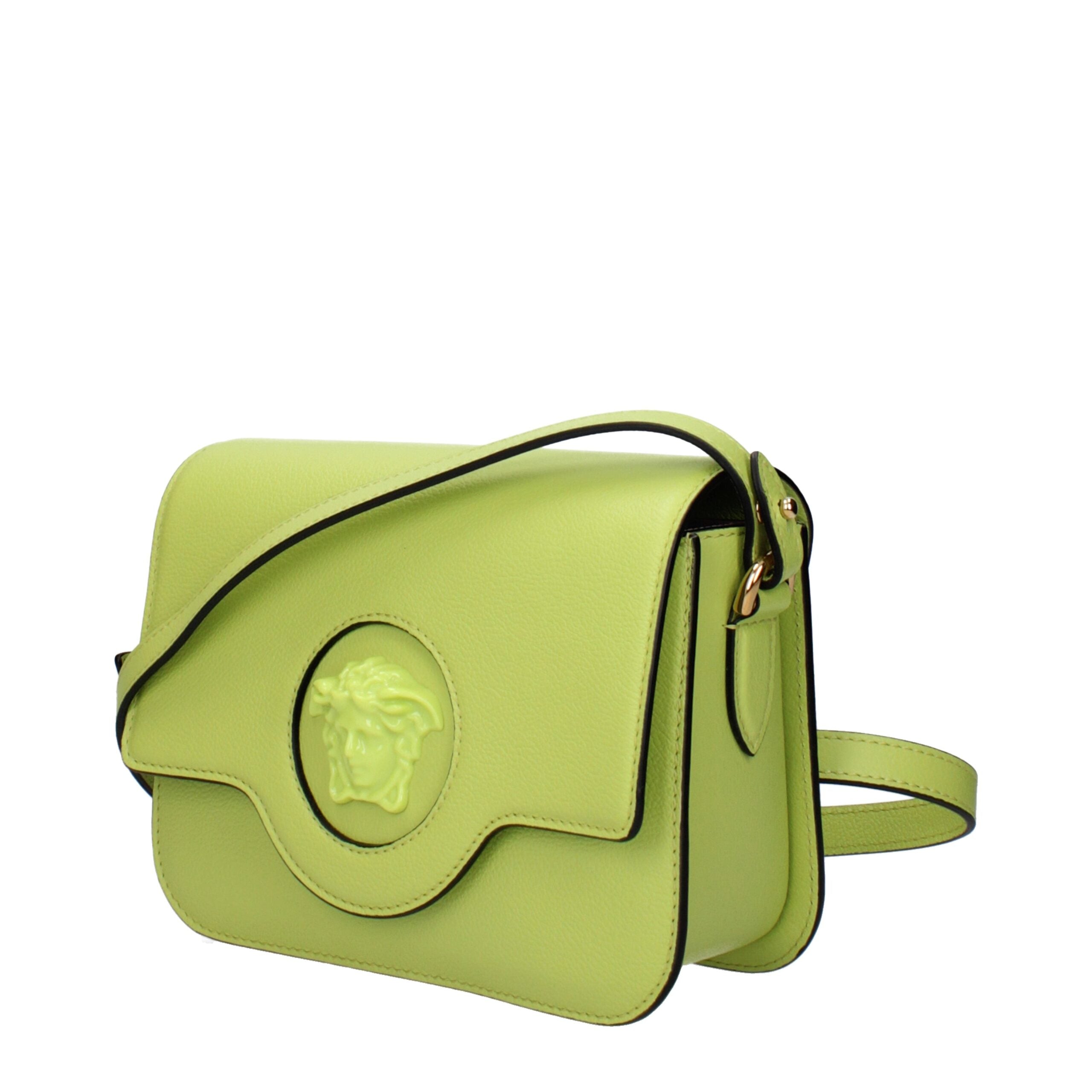 Versace Grüne Leder-Crossbody-Taschen
